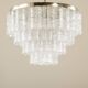 Lustre Venini attribué à Toni Zuccheri, Italie, années 1970.