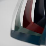 Lampe suspendue vintage danoise Konkylie par Louis Weisdorf, Lyfa, 1963