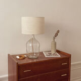 Jeanne lady lamp and ecru jute
