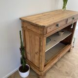 Open wooden buffet