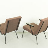 Set of 2 1407 armchairs by Wim Rietveld for Gispen