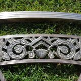 Art deco brass and bronze bed 1900