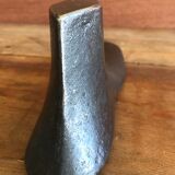 Vintage metal shoemaker's foot