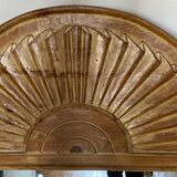 Wooden mirror