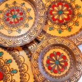 Vintage wooden trays