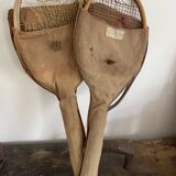 Pair of vintage tennis rackets
