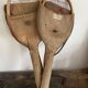 Paire de raquette de tennis vintage