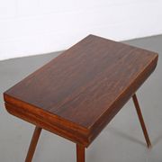 Vintage rosewood cutlery console