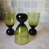 "Ball" stemmed glasses 70