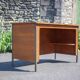 Bureau bois et métal et plateau formica, 50