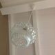Bubbled glass hanging lamp 60/70
