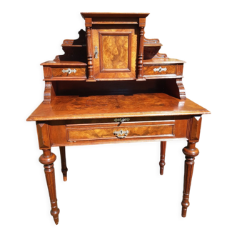 Bureau à gradin noyer XIXème