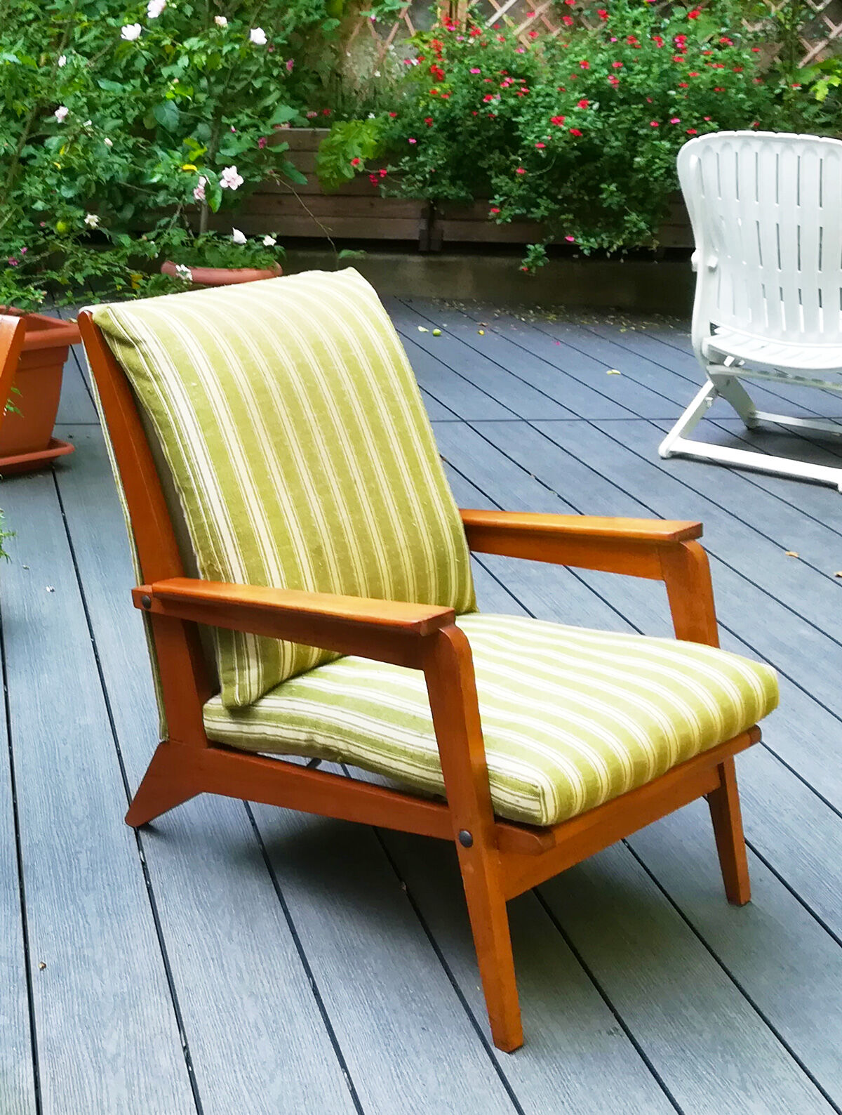 Teak armchair from the early 1950s