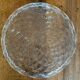 Large pressed glass plate