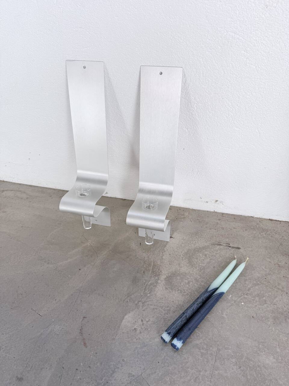 Soliflore ou bougeoirs muraux Ikea vintage