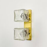 Ensemble de 2 appliques murales ou plafonniers Ice Cube de J.T. Kalmar