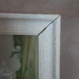 Tableau ancien sous verre - gravure - année 40/50