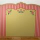 Hand-painted headboard