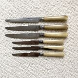 Series of horn knives