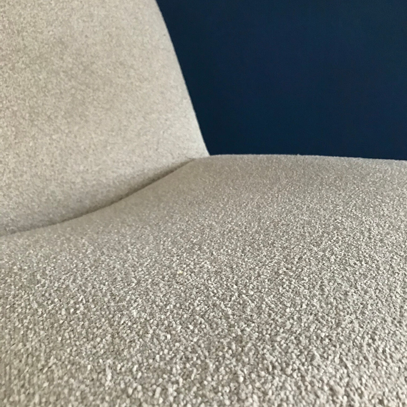 Bouclé Alky Chair by Giancarlo Piretti for Castelli, 1970s