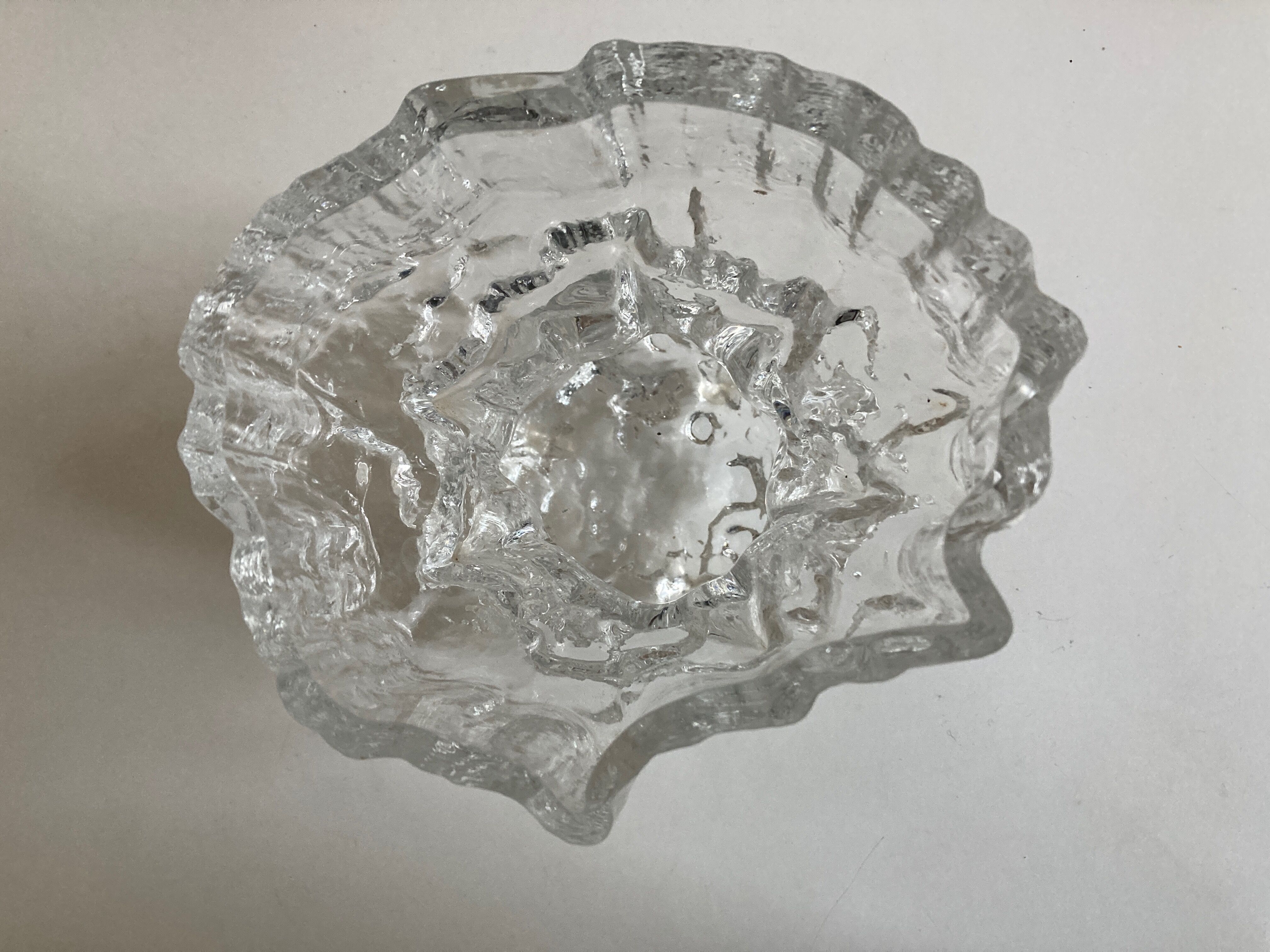 Ice vase by Tapio Wirkkala for Iittala 3432 Gerania 1971-1980 Scandinavian Finland