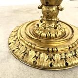 "Hot Air Balloon" Ceiling Light – Gilded Bronze & Crystal (7 Lights)