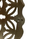 Large vintage openwork silver-plated fruit bowl – Timeless elegance