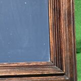 Dutch "Art Deco"wooden mirror 121 cm