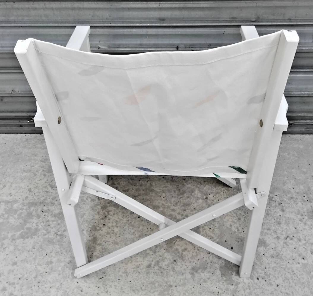 Pair of Vintage Director's Style Folding Armchairs