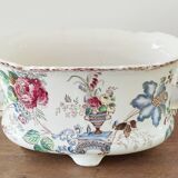 Flowerpot, bowl, earthenware centerpiece, ceramic, Sarreguemines