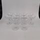 10 crystal champagne coupes from Saint Louis, model VIC.