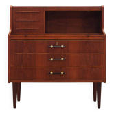 Teak secretary, Danish design, 1970s, production: Denmark