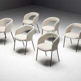 Dining chairs by Gastone Rinaldi for Rima, Italy, 1950s