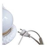 Opaline lamp siren 70s 80s