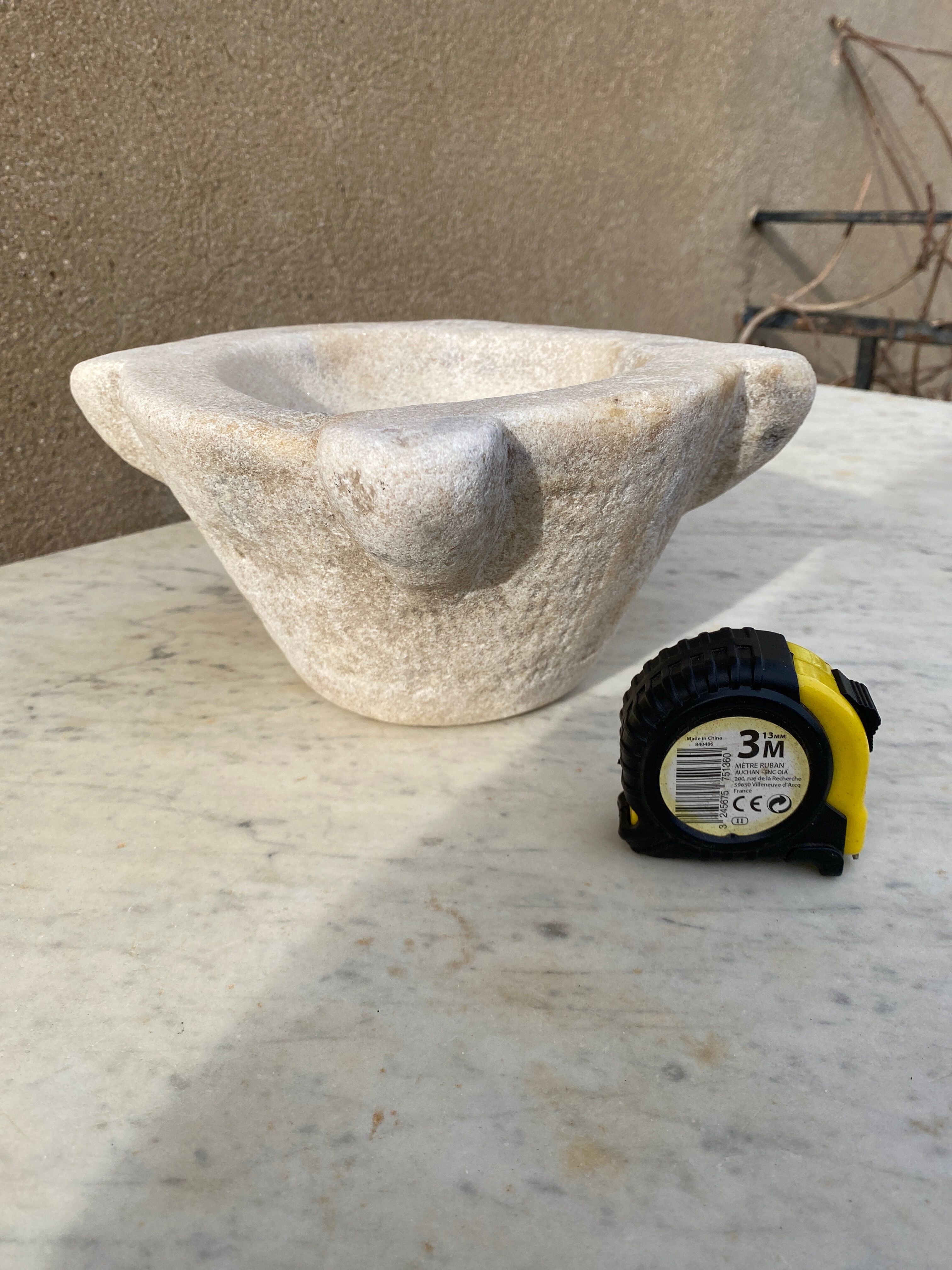 Marble mortar