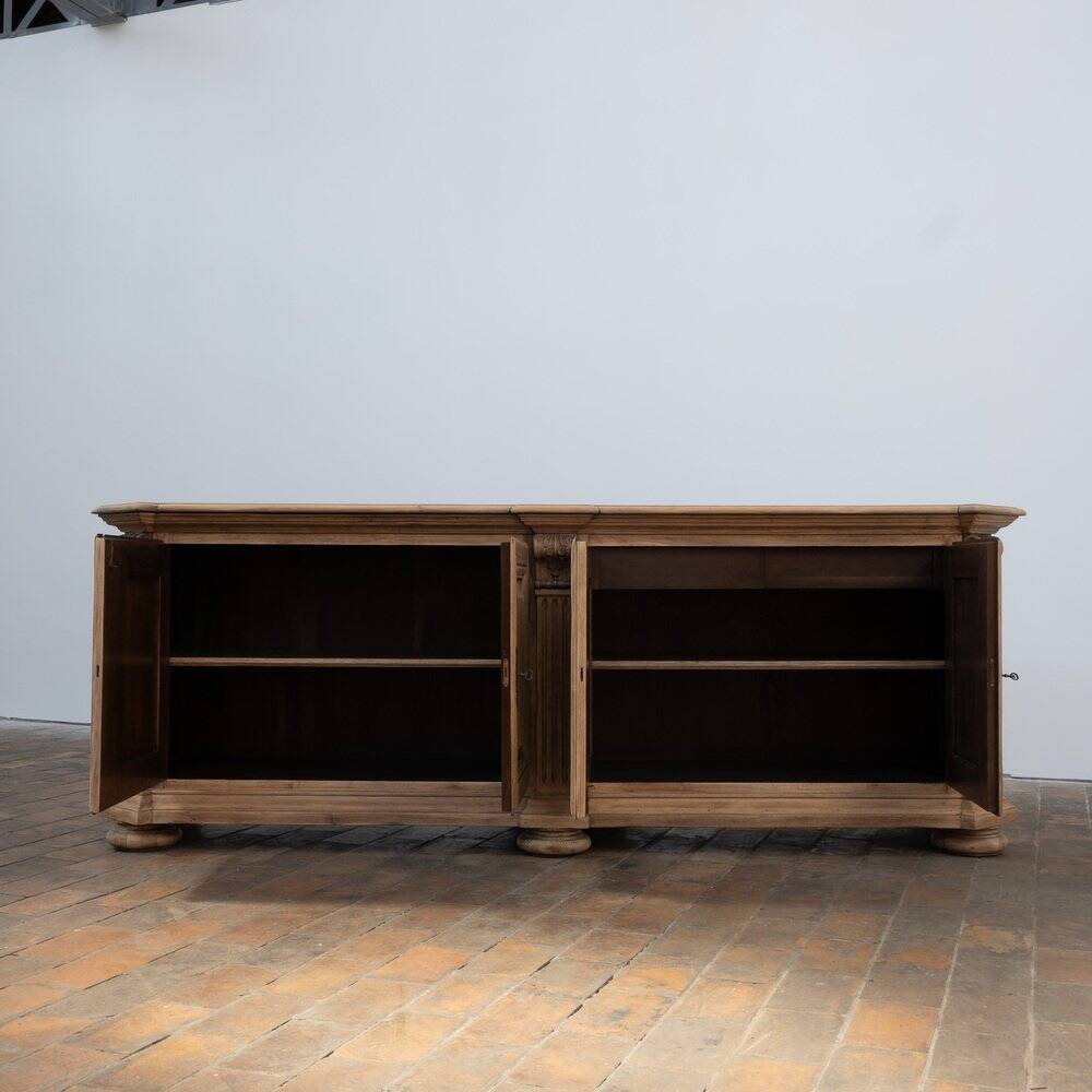 Grand buffet en chêne vintage, 1950