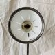 Vintage flexible desk lamp in black and chrome metal
