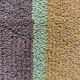 Tapis tchécoslovaque vintage années 1970 58x113cm