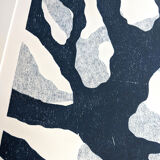 Affiche bleu