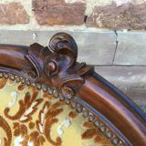 Pair of nineteenth style Louis Philippe mahogany heaters