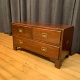 Officer's commode by REH Kennedy for Harrods London, Great Britain, mid-20th century