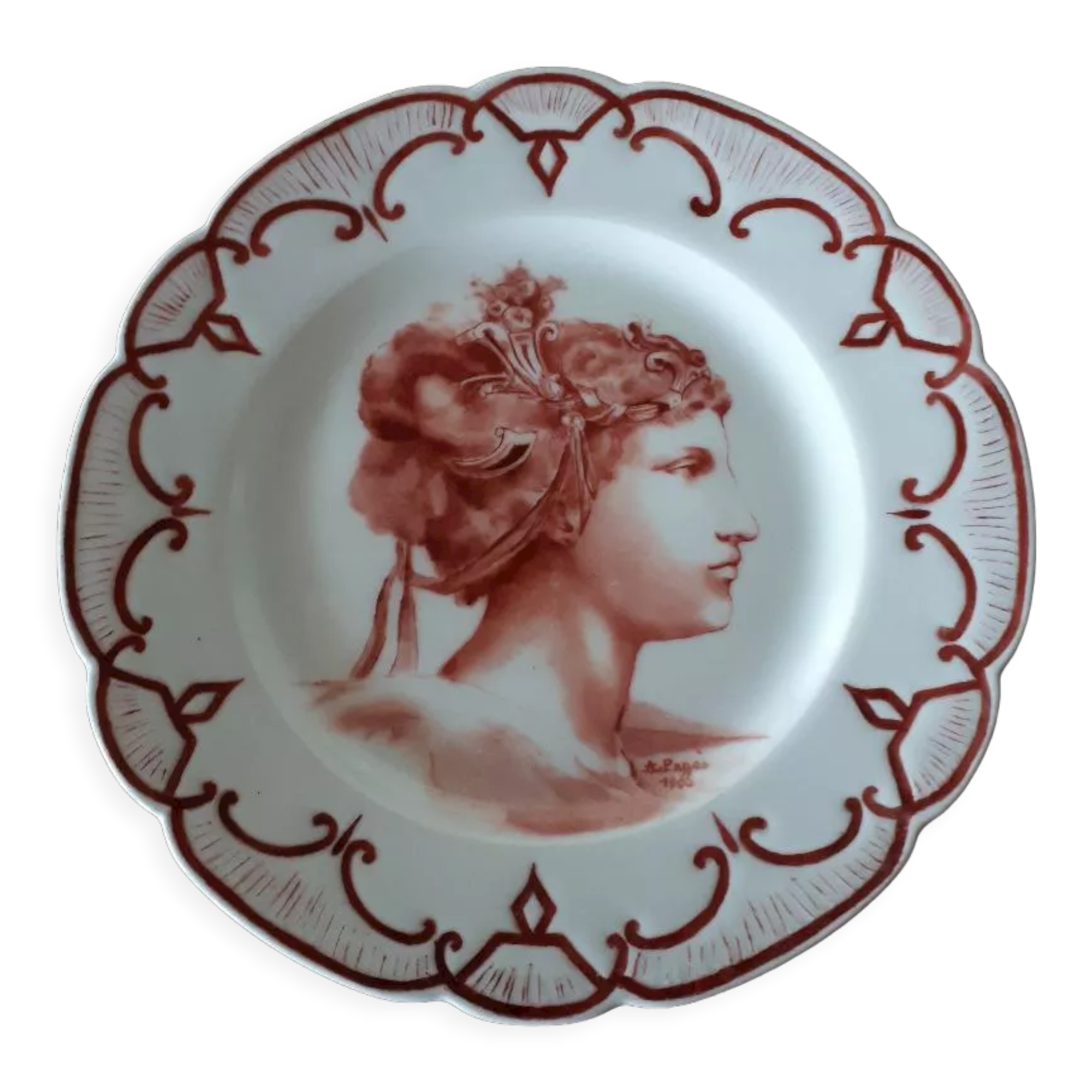 Collector's plate 1900