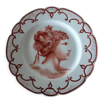 Assiette de collection 1900