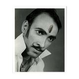 Manish, hand-painted photography, Rajasthan 60s