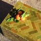 Olive green modern zellige coffee table