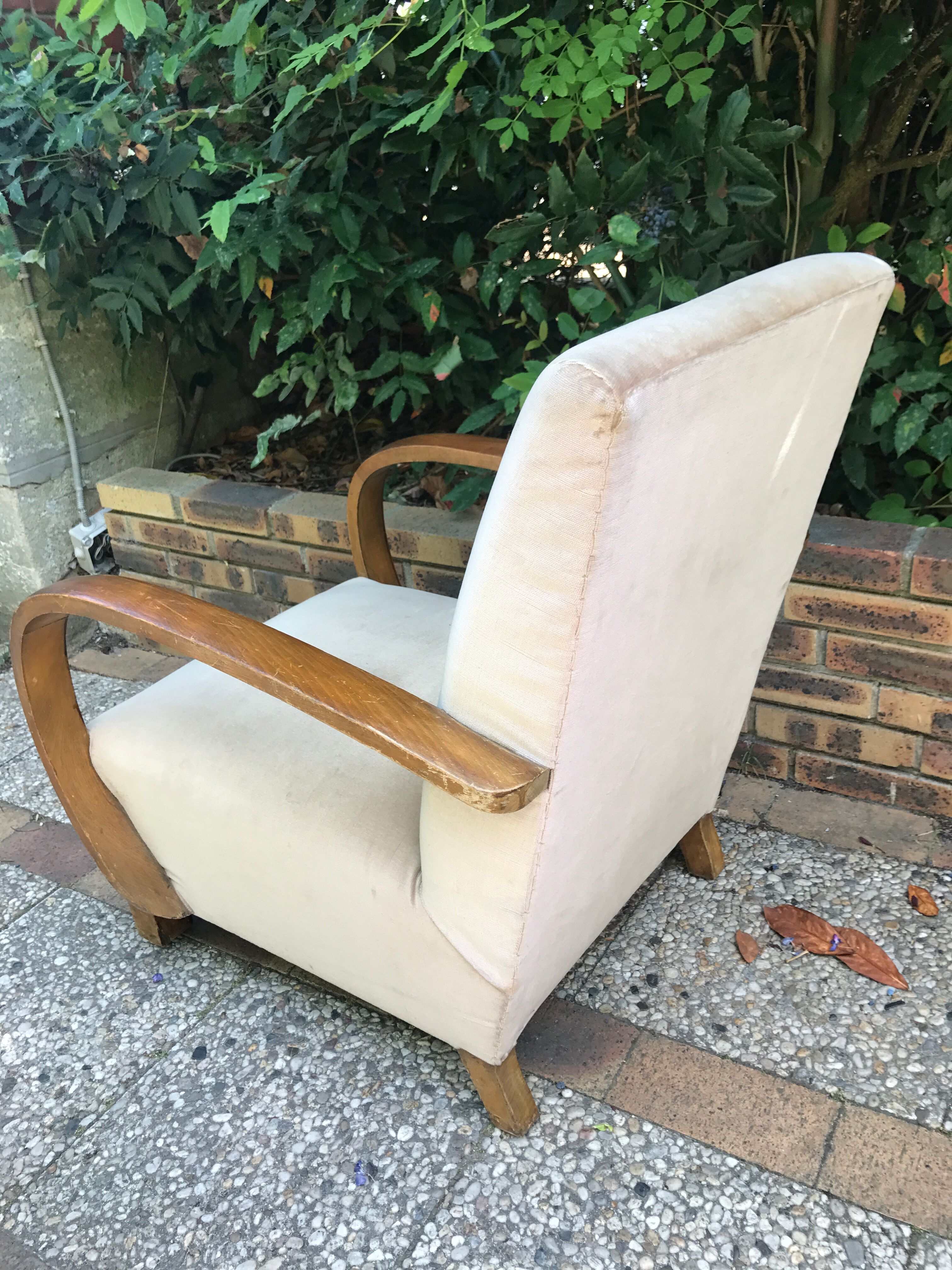 Art deco armchair