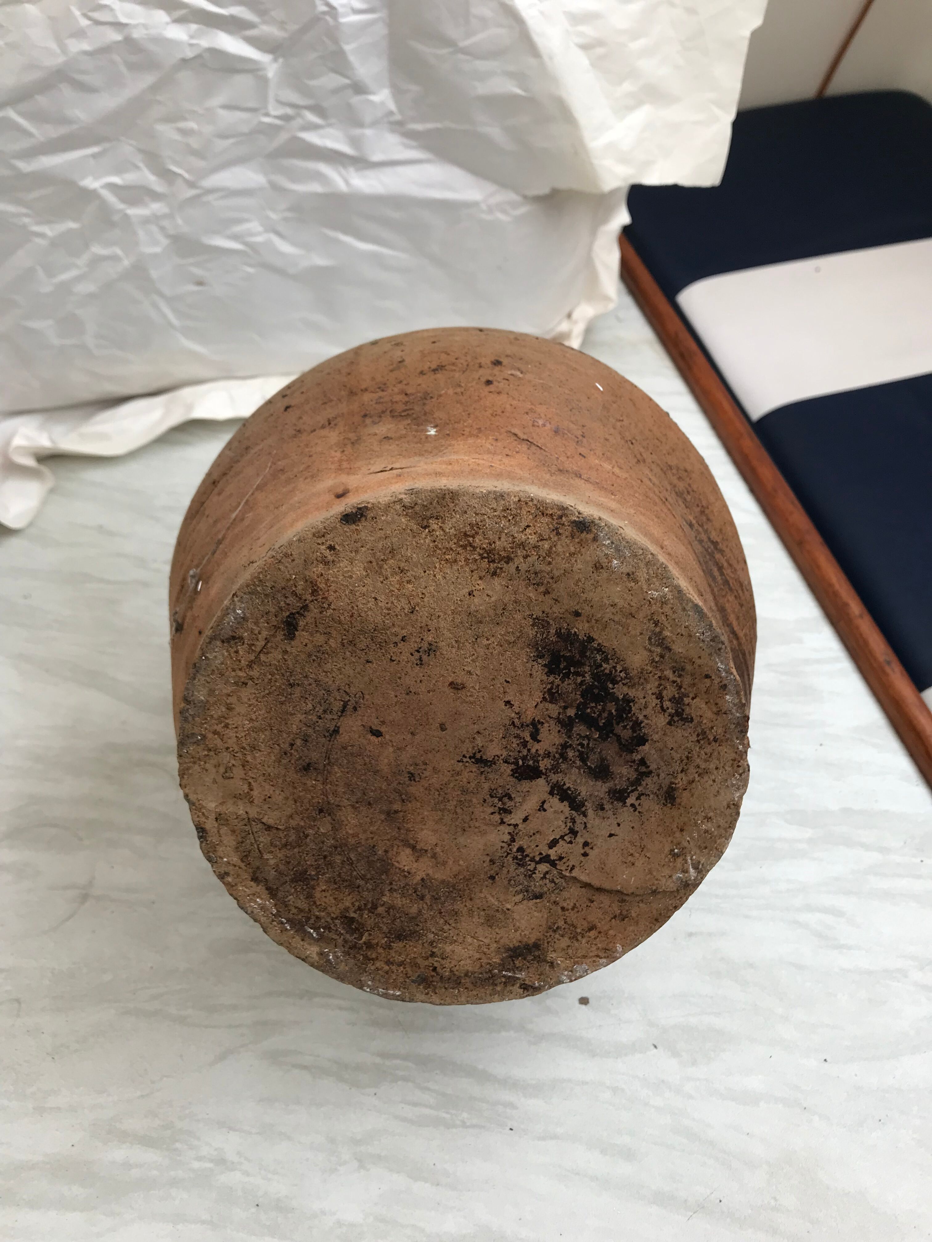 Nineteenth century sandstone pourer