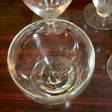 Ensemble de 4 verres à apéritif/liqueur vintage