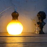 Vintage amber pendant lamp