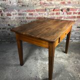 1900s walnut farmhouse/desk table